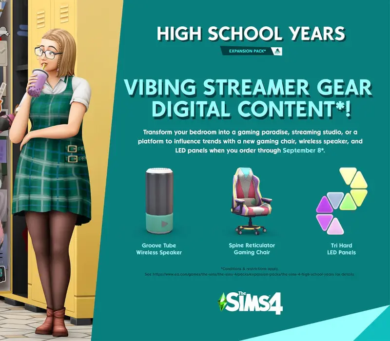 Buy The Sims 4 Vibing Streamer Gear DLC - Instant Delivery