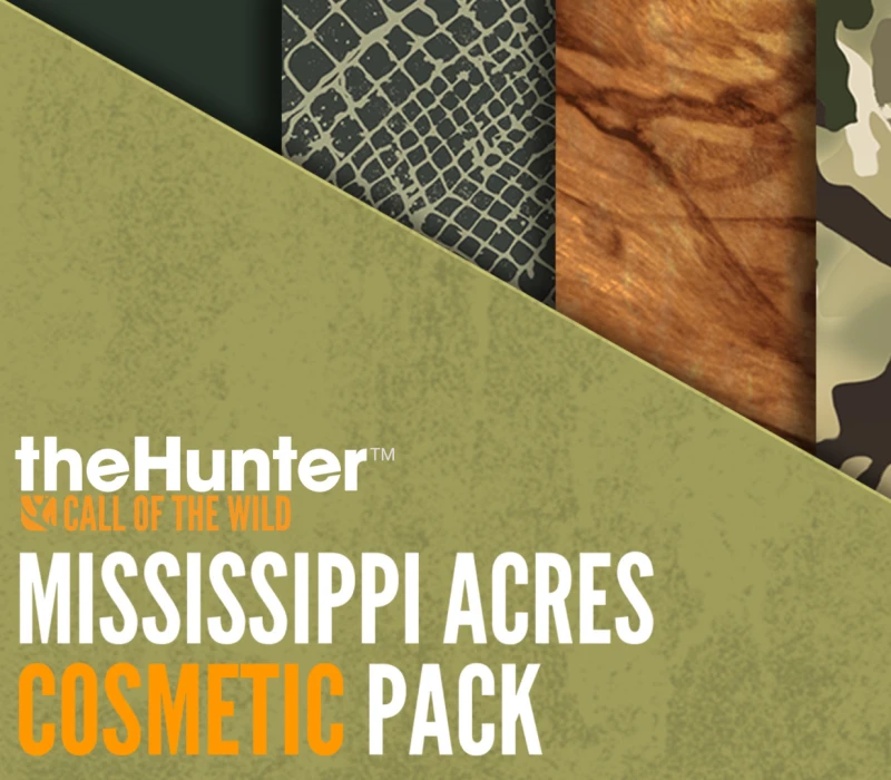 theHunter: Call of the Wild - Mississippi Acres Cosmetic Pack DLC PC Steam CD Key (valid until March, 2027)