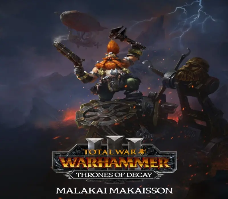 Total War: WARHAMMER III - Malakai – Thrones of Decay DLC PC Steam CD Key