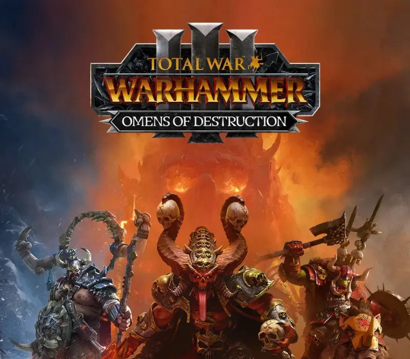 Total War: WARHAMMER III - Omens of Destruction Bundle DLC RoW PC Steam CD Key