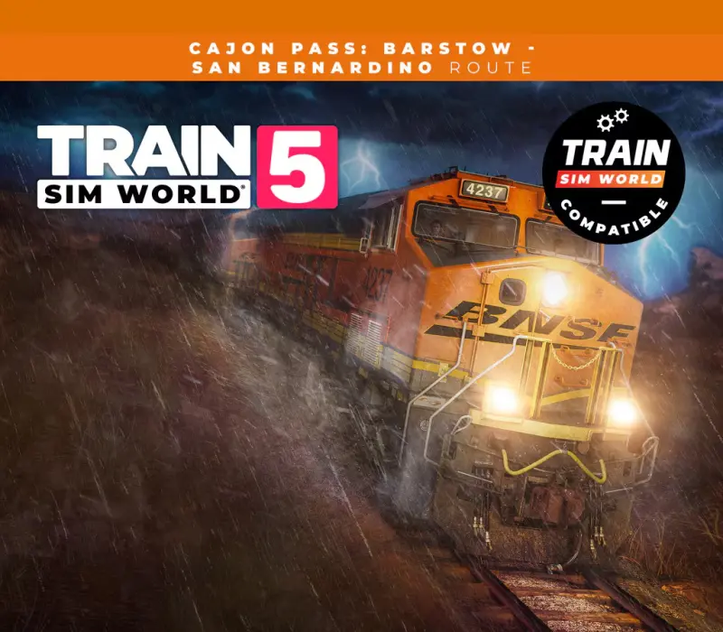 Train Sim World 5: Cajon Pass: Barstow - San Bernardino Route Add-On DLC PC Steam CD Key