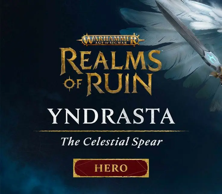 Warhammer Age of Sigmar: Realms of Ruin - The Yndrasta, Celestial Spear Pack DLC LATAM PC Steam CD Key