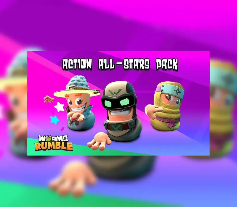 Worms Rumble - Action All-Stars Pack DLC PC Steam CD Key