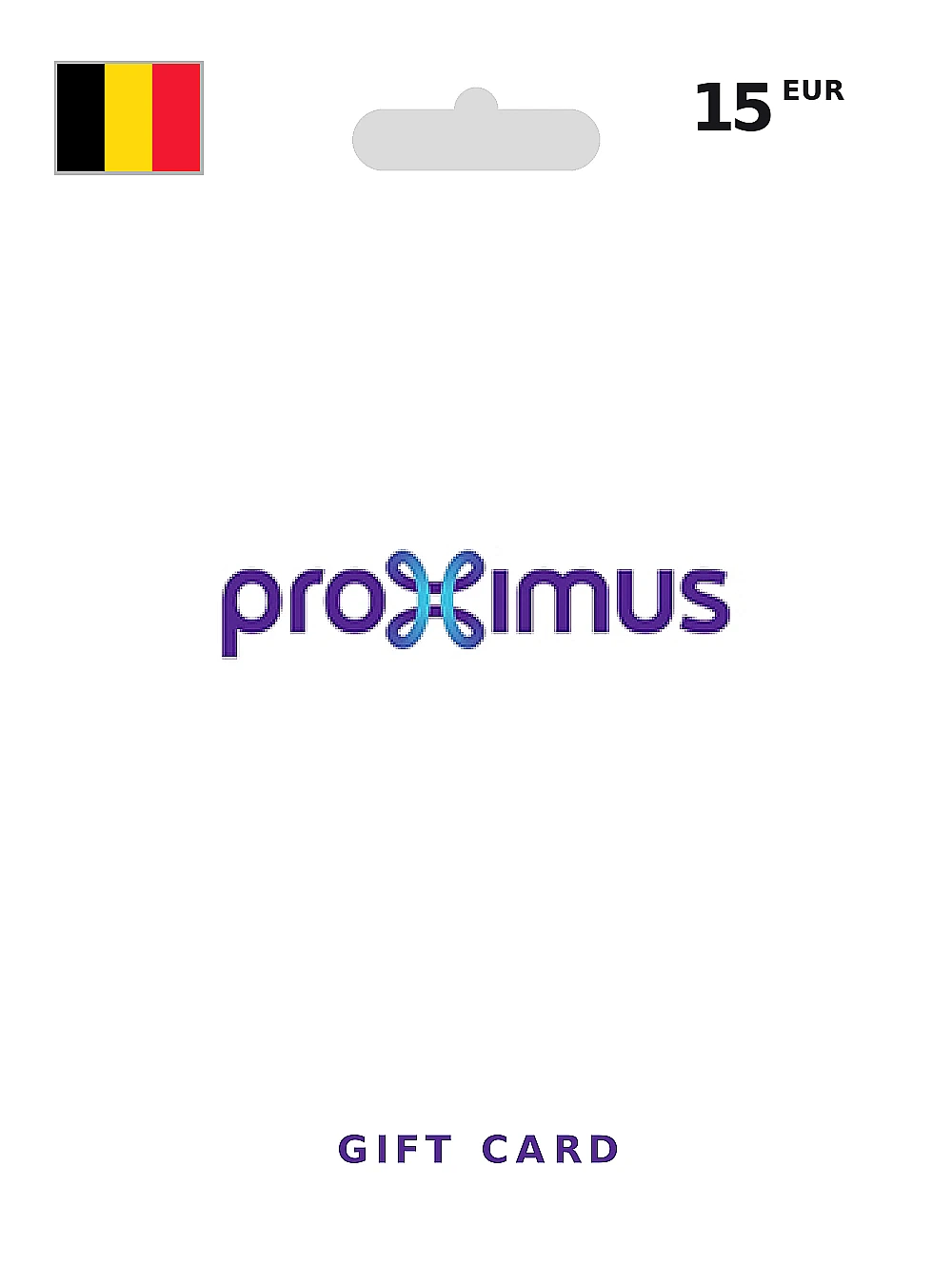 Proximus Gift Card 15 EUR BELGIUM
