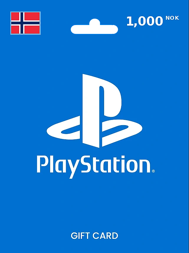 PlayStation Gift Card 1000 NOK NORWAY