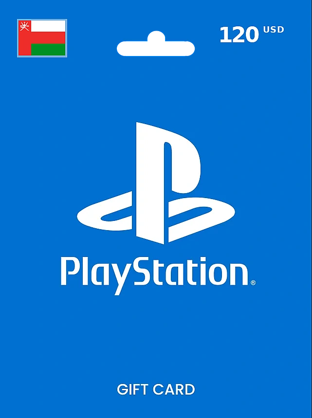 Playstation Gift Card 120 USD OMAN