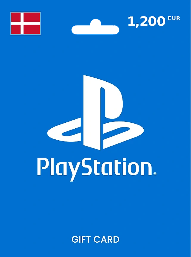 PlayStation Gift Card 1200 DKK DENMARK