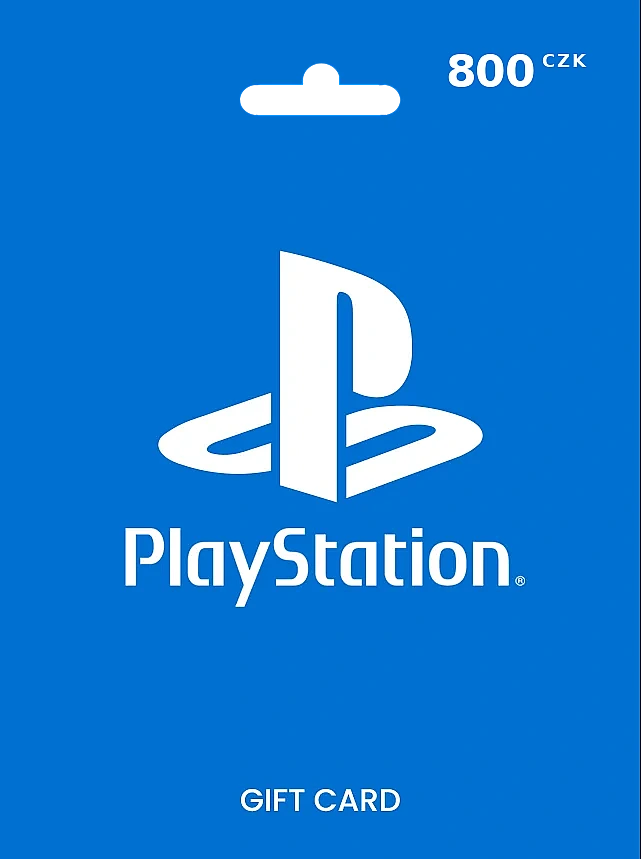 PlayStation Gift Card 800 CZK CZECHIA (CZECH REPUBLIC)
