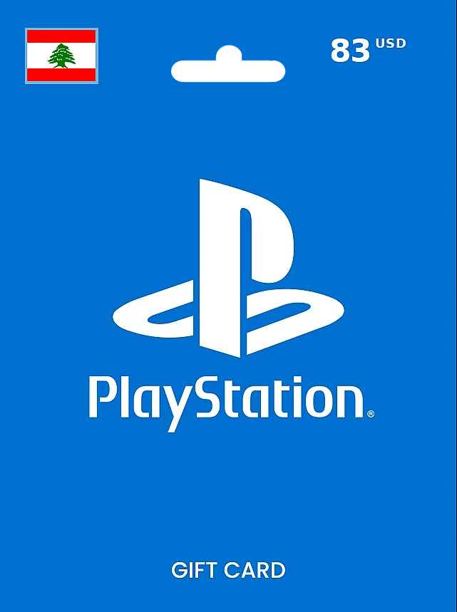 PlayStation Gift Card 83 USD LEBANON