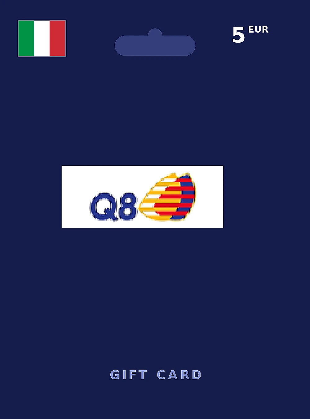 Q8 Fuel Card Gift Card 5 EUR ITALY