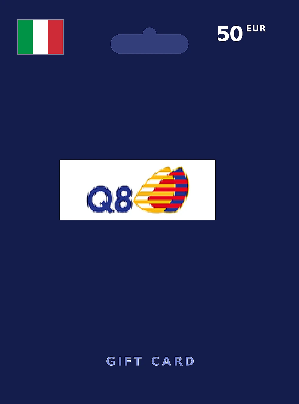 Q8 Fuel Card Gift Card 50 EUR ITALY