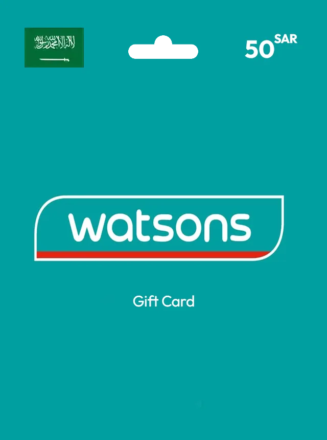 Watsons Gift Card 50 SAR SAUDI ARABIA