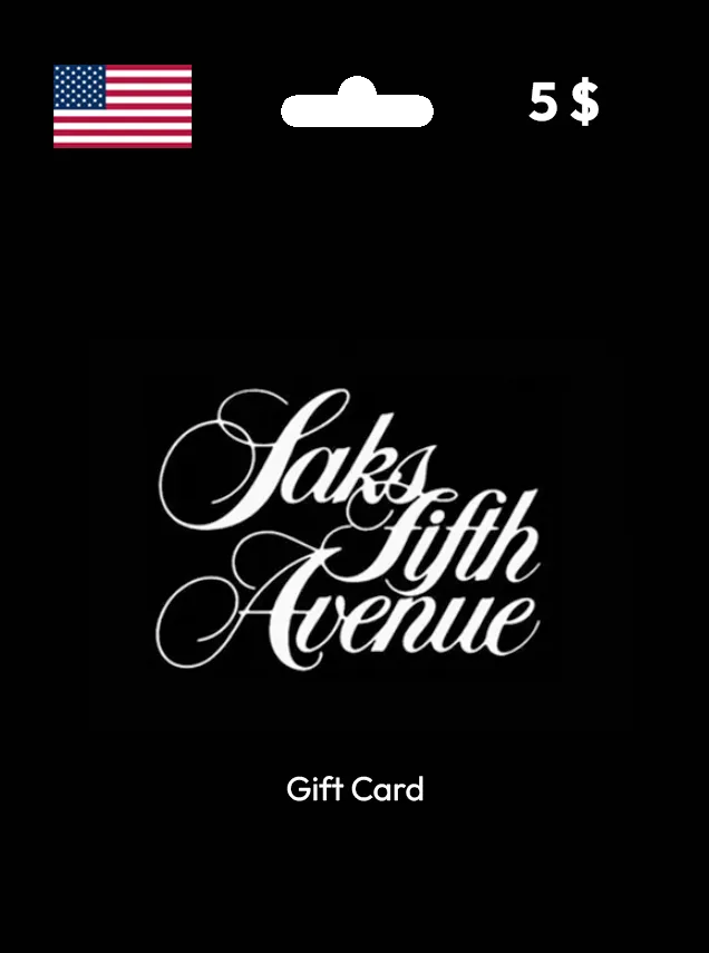Saks Fifth Avenue Gift Card 5 USD UNITED STATES
