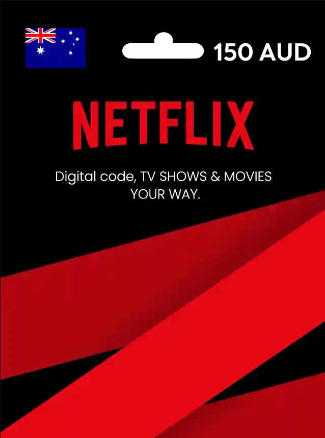 Netflix Gift Card AUSTRALIA 150 AUD