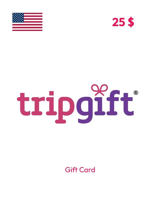 TripGift Gift Card 25 USD UNITED STATES