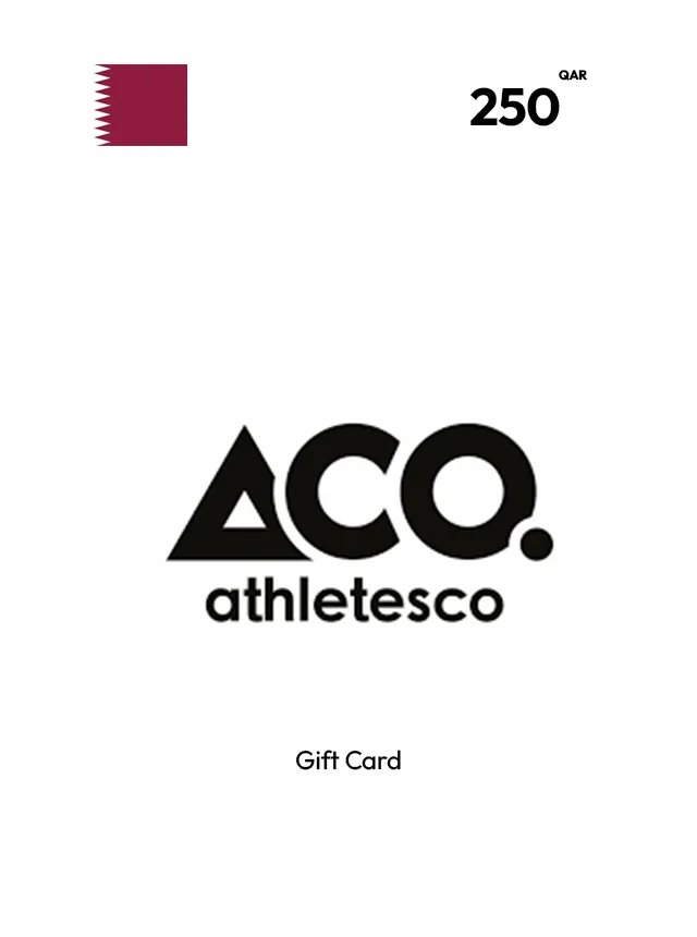 ATHLETE'S CO Gift Card 250 QAR QATAR