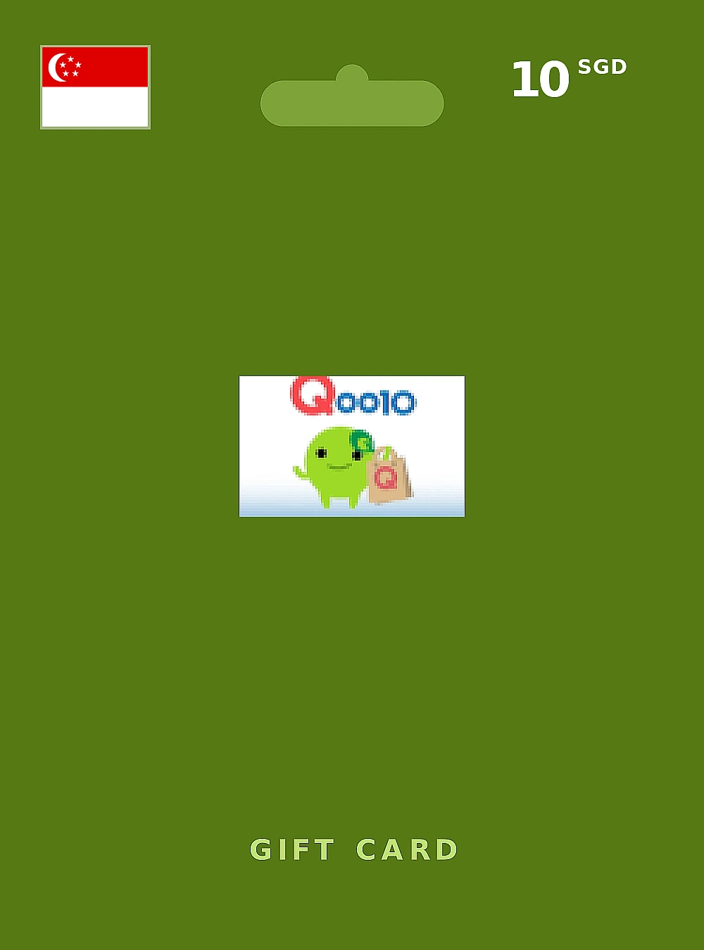 Qoo10 Gift Card 10 SGD SINGAPORE