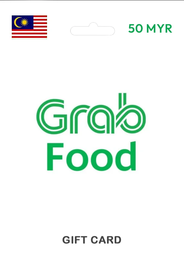 GrabFood Gift Card MY 50 MYR