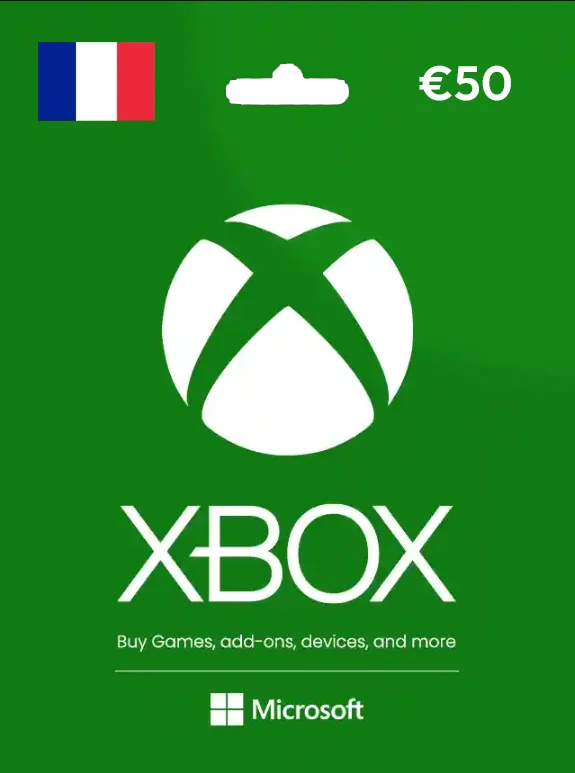 Xbox Live Gift Card 50 EUR FRANCE