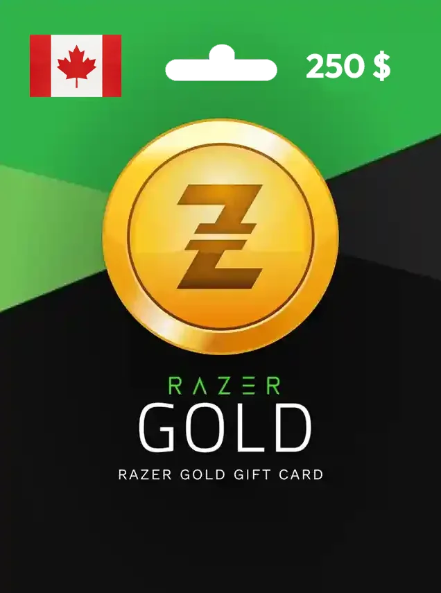 Razer Gold Gift Card 250 CAD CANADA