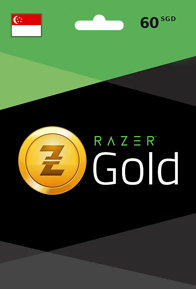 Razer Gold Gift Card 60 SGD SINGAPORE