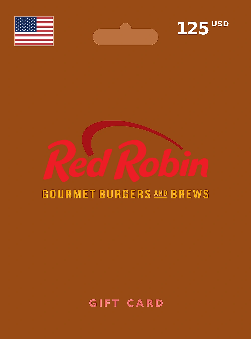 Red Robin Gift Card 125 USD UNITED STATES