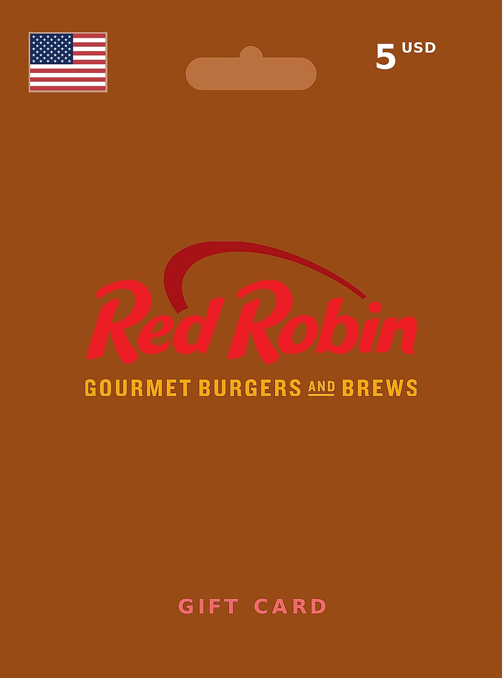 Red Robin Gift Card 5 USD UNITED STATES