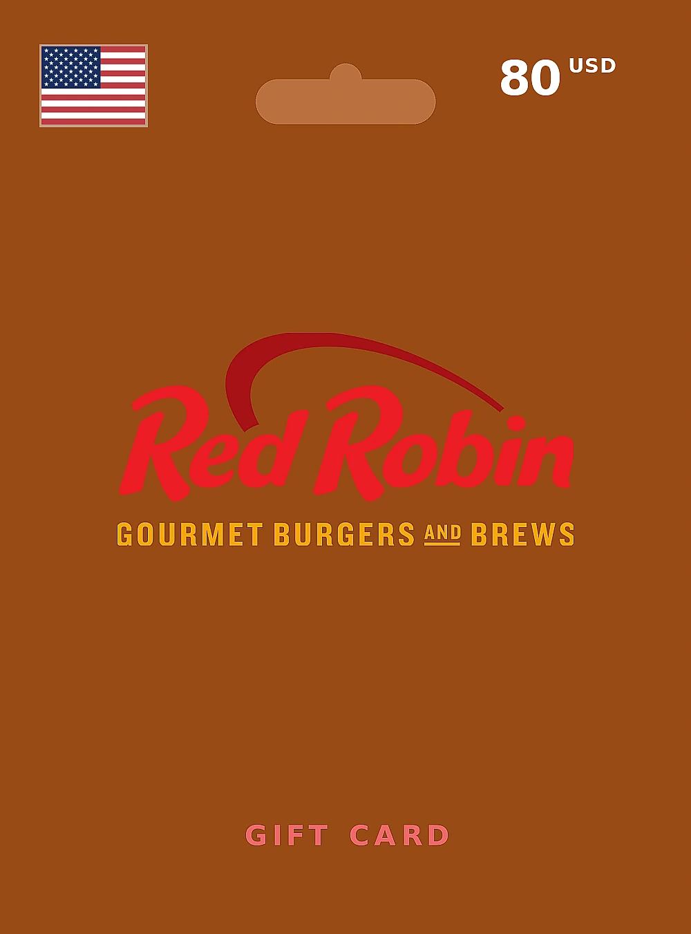 Red Robin Gift Card 80 USD UNITED STATES