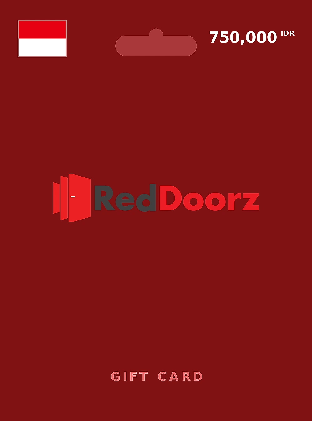 RedDoorz Gift Card 750000 IDR INDONESIA