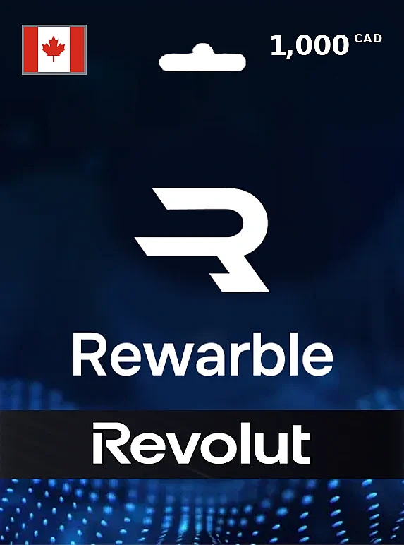 Rewarble Revolut Gift Card 1000 CAD CANADA