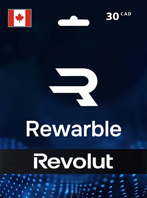 Rewarble Revolut Gift Card 30 CAD – Canada