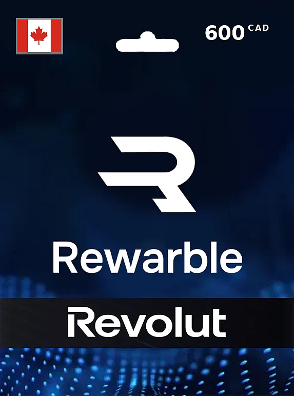 Rewarble Revolut Gift Card 600 CAD CANADA