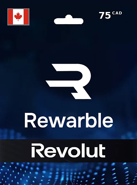 Rewarble Revolut Gift Card 75 CAD – Canada