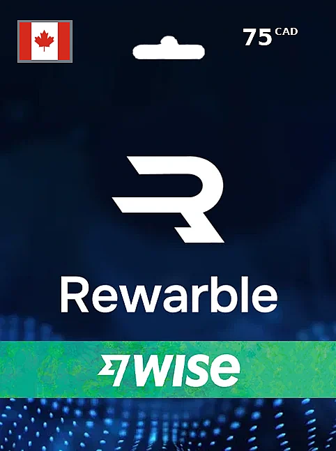 Rewarble Wise Gift Card 75 CAD – Canada
