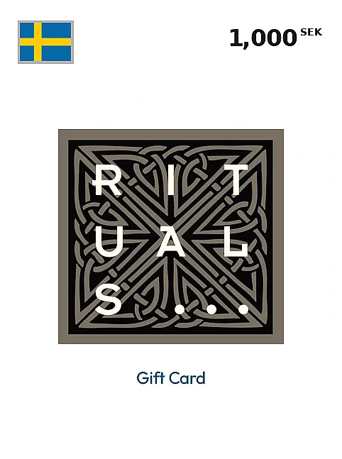 Rituals Gift Card 1000 SEK SWEDEN