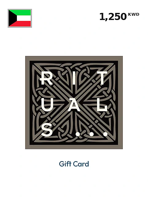 Rituals Gift Card 1250 KWD KUWAIT