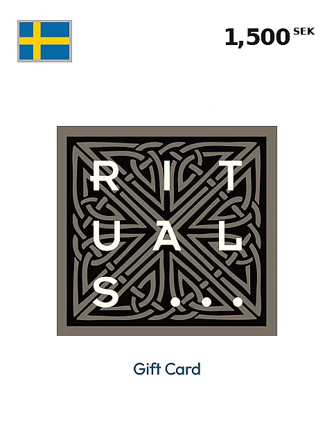 Rituals Gift Card 1500 SEK SWEDEN
