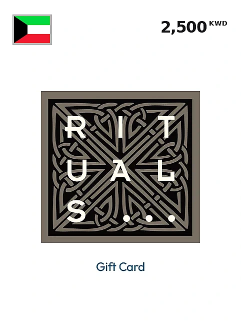 Rituals Gift Card 2500 KWD KUWAIT