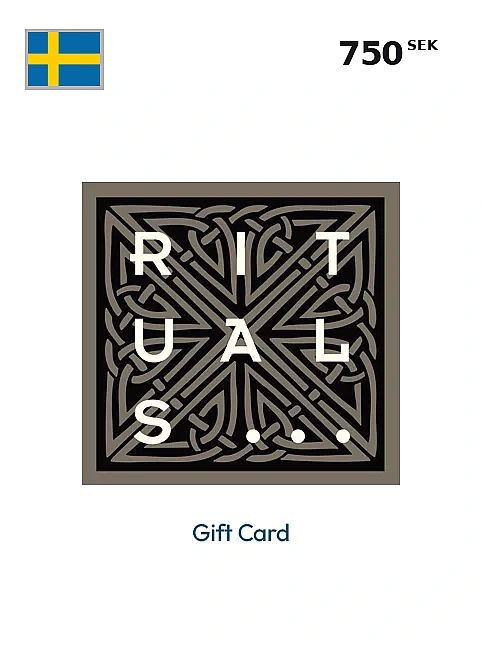 Rituals Gift Card 750 SEK SWEDEN