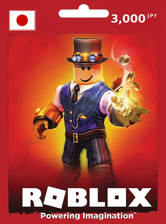 ROBLOX Gift Card 3000 JPY JAPAN