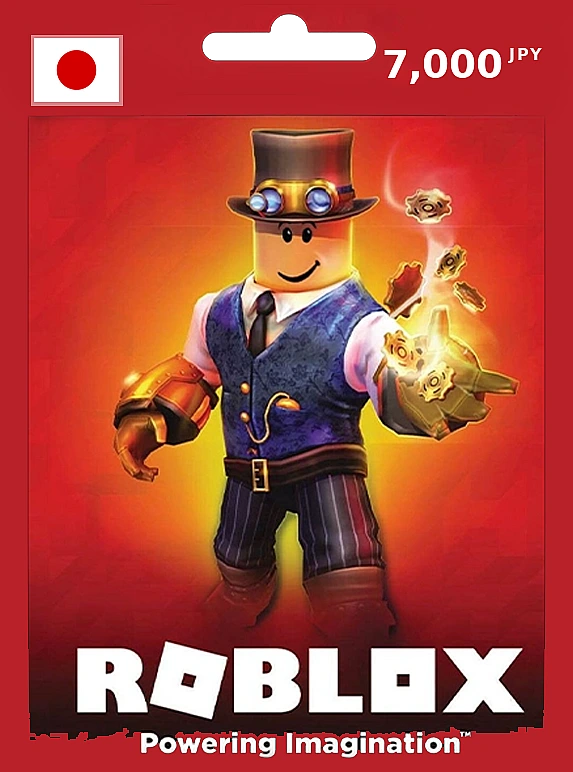 ROBLOX Gift Card 7000 JPY JAPAN