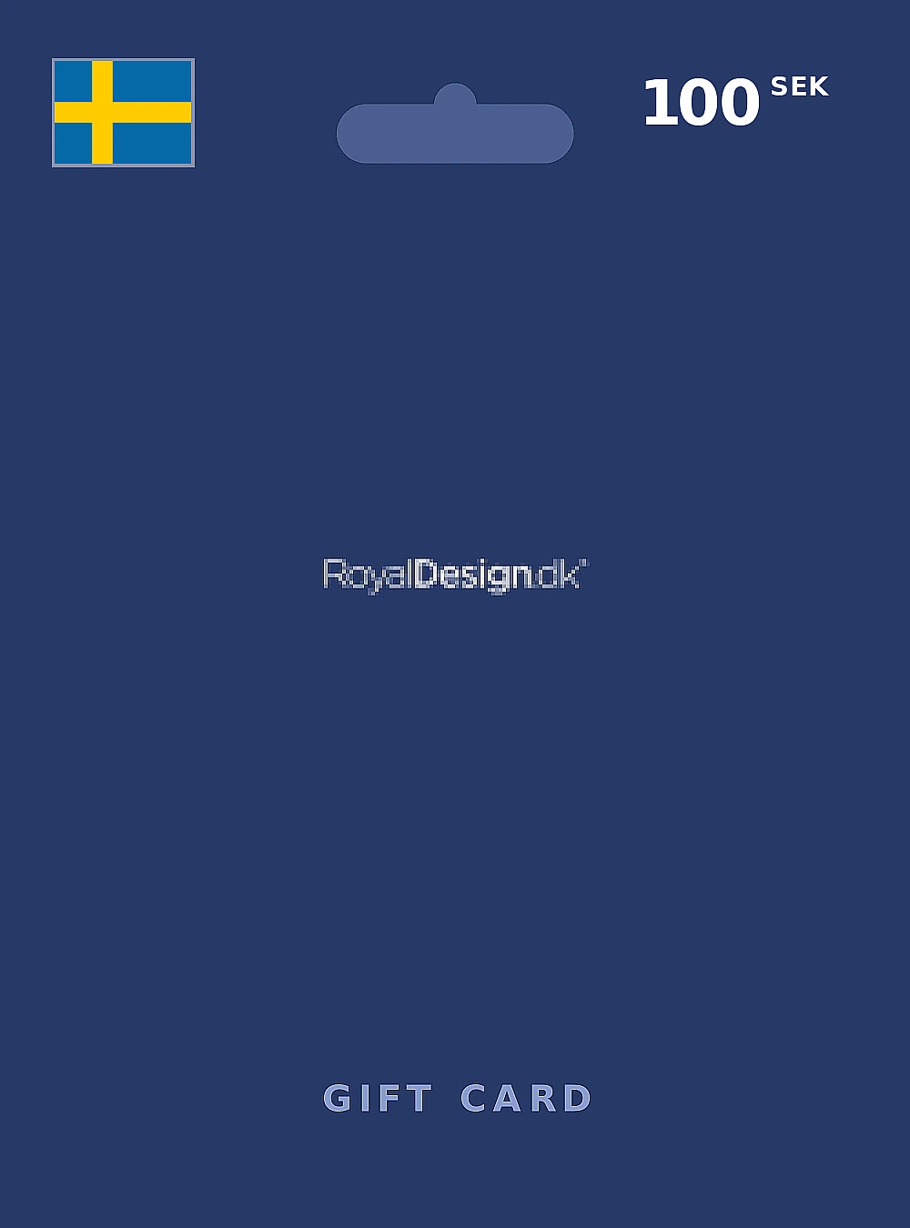 Royal Design Gift Card 100 SEK SWEDEN