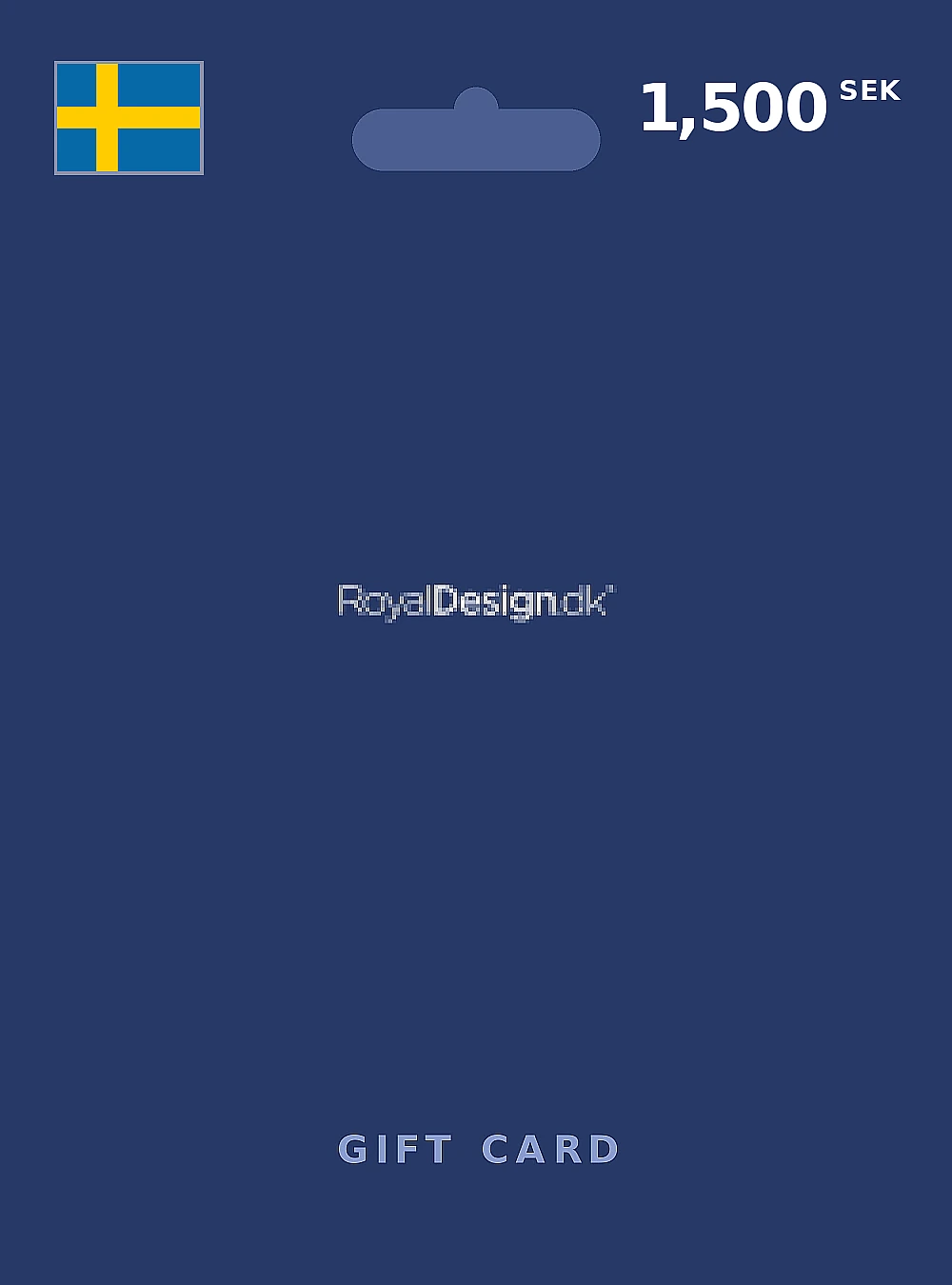 Royal Design Gift Card 1500 SEK SWEDEN