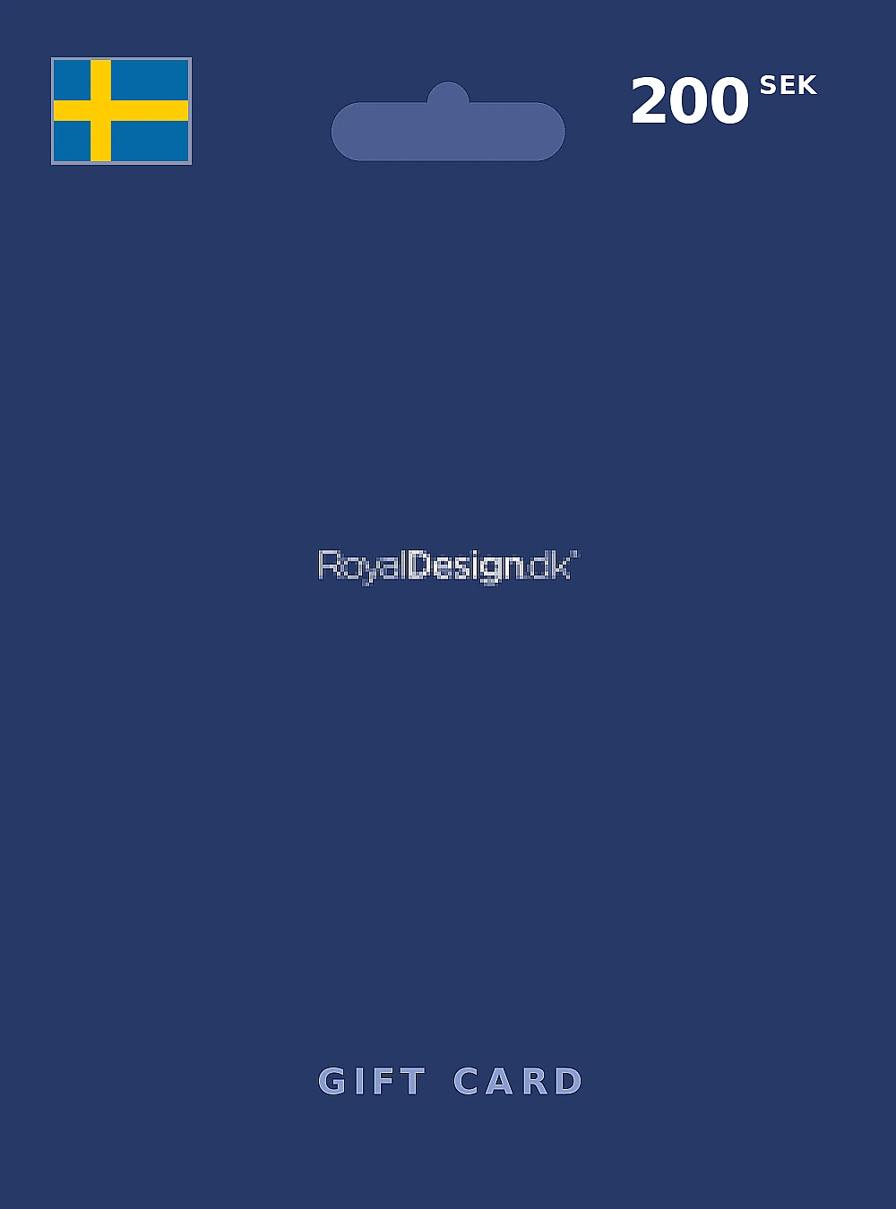 Royal Design Gift Card 200 SEK SWEDEN