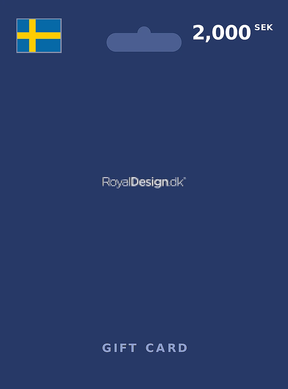 Royal Design Gift Card 2000 SEK SWEDEN