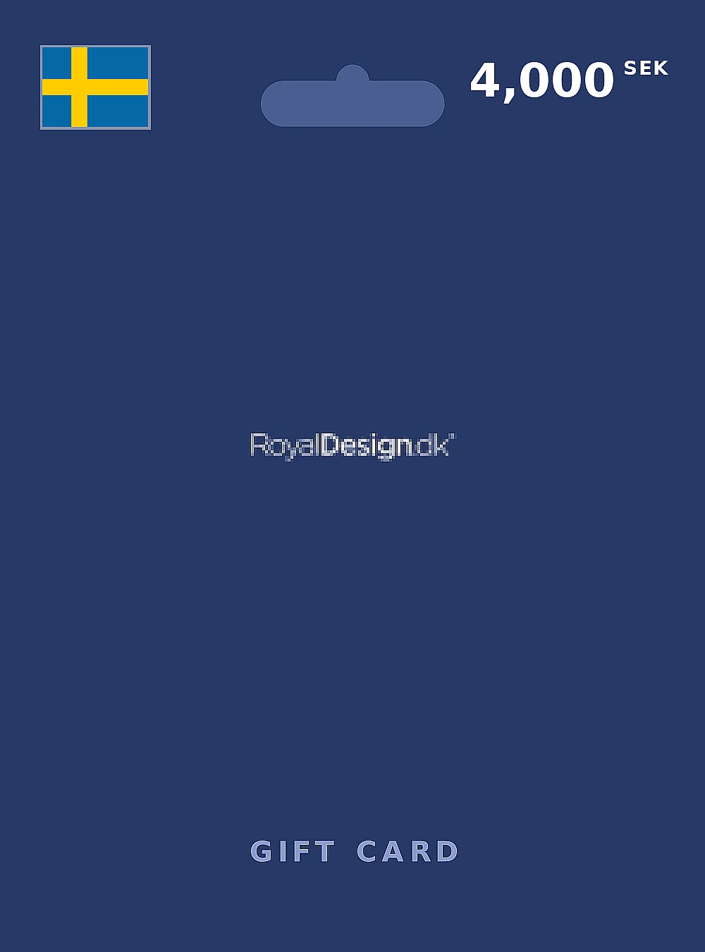 Royal Design Gift Card 4000 SEK SWEDEN