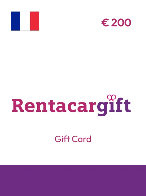 RentacarGift Gift Card 200 EUR FRANCE