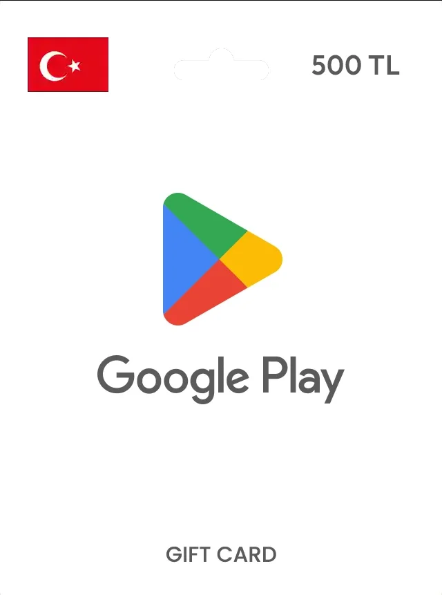 Google Play Turkey 500 TL