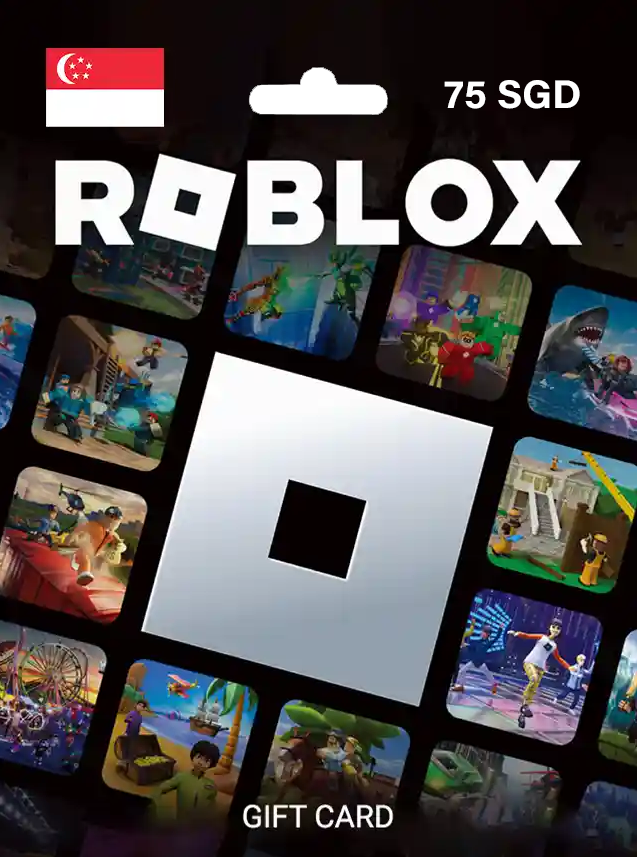 Roblox Gift Card 75 SGD SINGAPORE