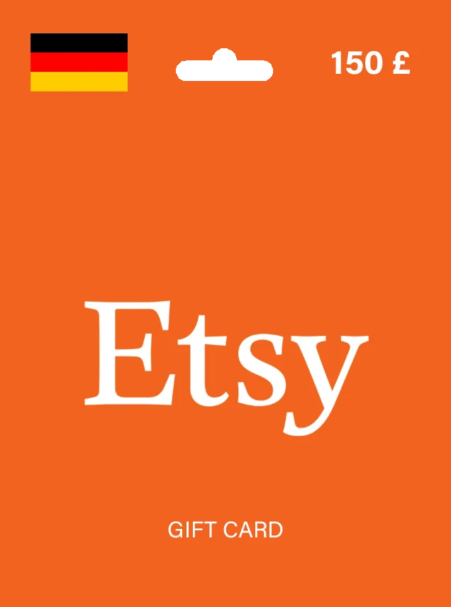 Etsy UK Gift Card 150 GBP GB